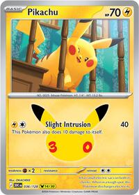 Pikachu 036 128