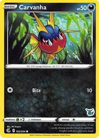 Carvanha - 162/264 (Eevee Stamped)