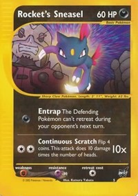 Rocket's Sneasel - 5 - Best of Promos