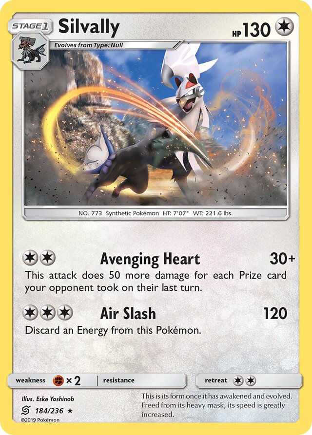 Silvally - 184/236 (Cosmos Holo)