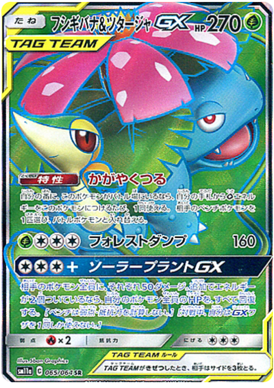 Venusaur & Snivy GX