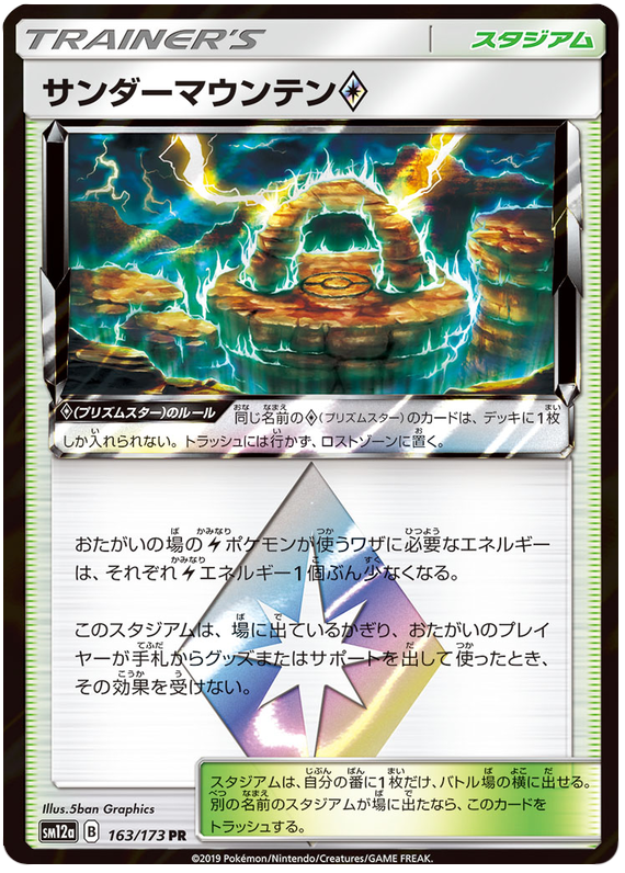 Thunder Mountain Prism Star