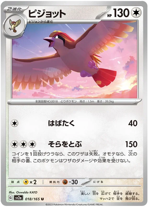 Pidgeot - Pokemon 151