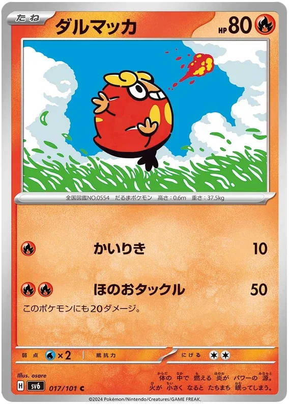 Darumaka - Transformation Mask