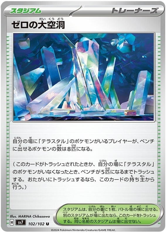 Area Zero Underdepths