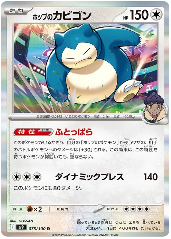 Hop's Snorlax - Battle Partners