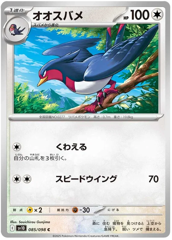Swellow - Glory of Team Rocket