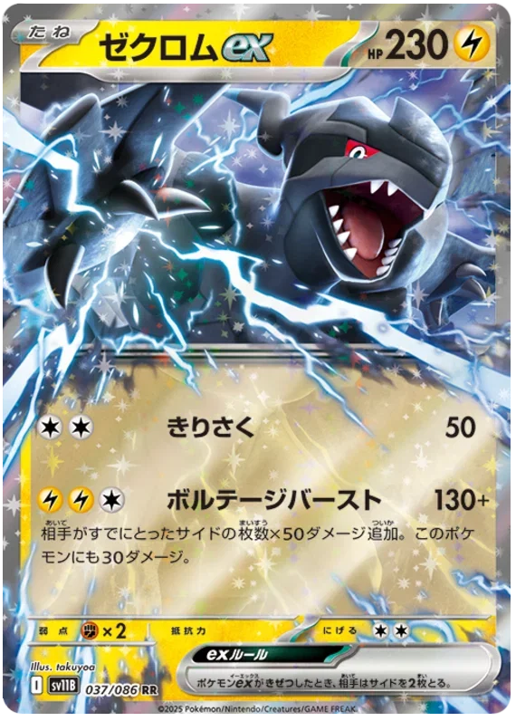 Zekrom ex - Black Bolt