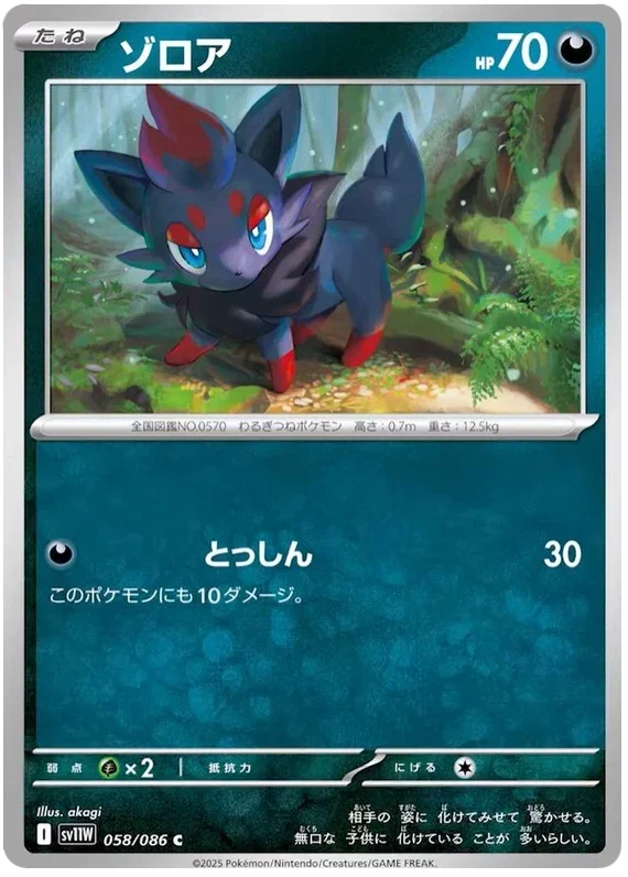 Zorua - White Flare