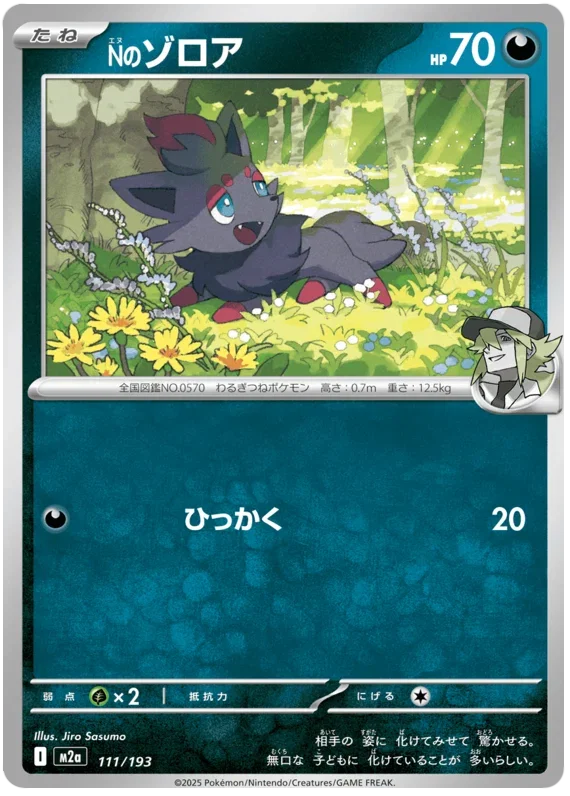 N's Zorua - MEGA Dream ex