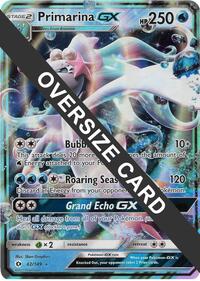Primarina GX - Jumbo Cards