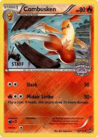 Combusken - 13/111 (State Championships) [Staff] - League & Championship Cards