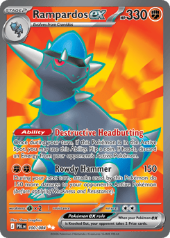 Rampardos ex - 100/084