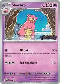 Slowbro Pitch Black Stamped