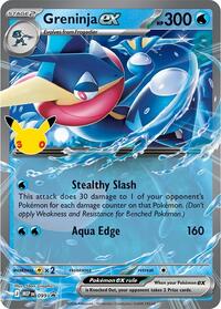 Greninja ex 30th Celebration