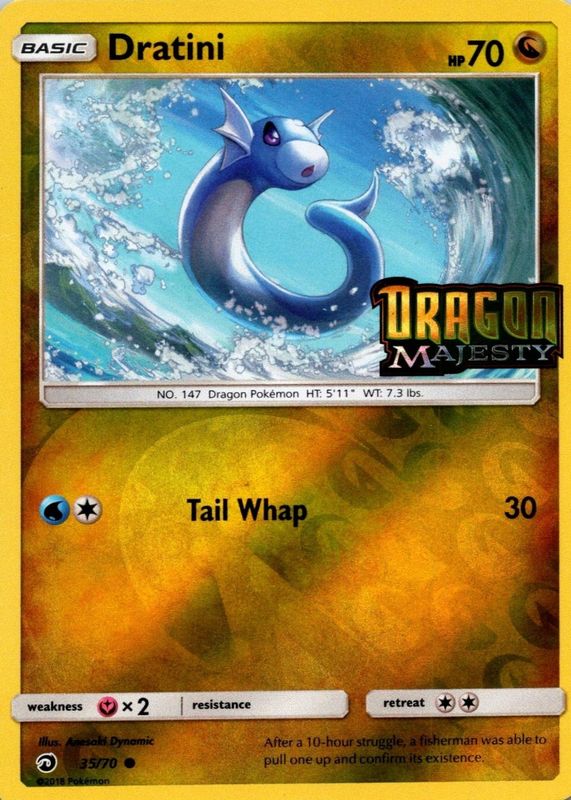 Dratini Dragon Majesty