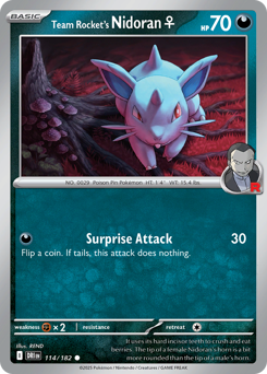 Team Rocket's Nidoran