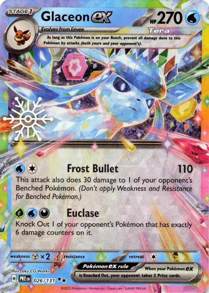 Glaceon ex Holiday Calendar