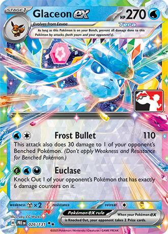Glaceon ex Prize Pack