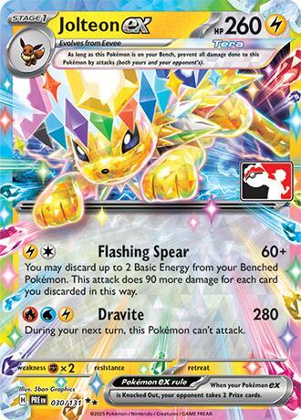 Jolteon ex Prize Pack