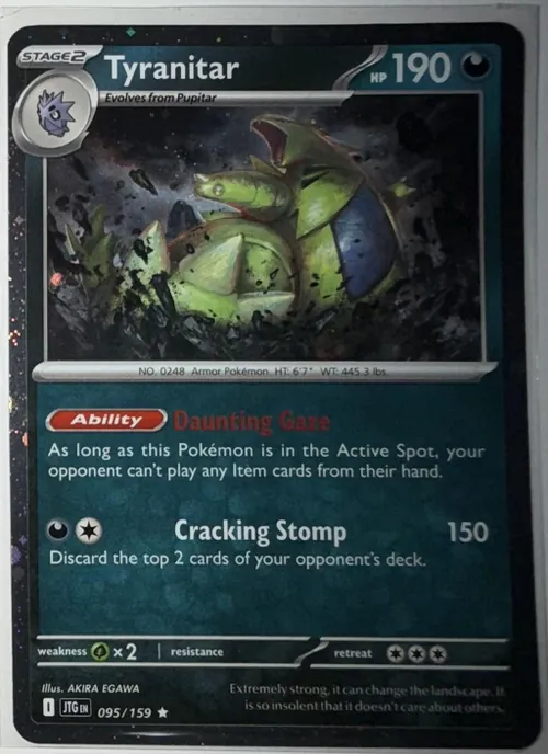 Tyranitar Cosmos Foil