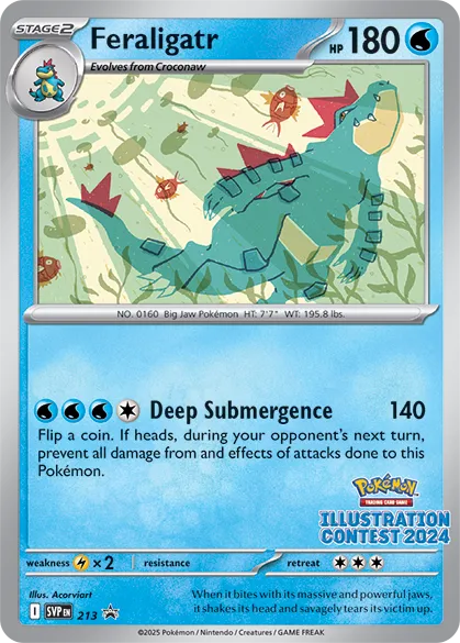 Feraligatr - 213 (Illustration Contest 2024)