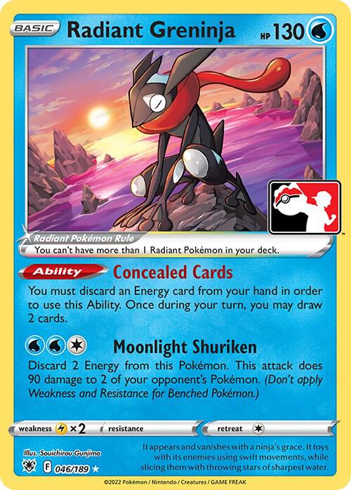 Radiant Greninja Prize Pack
