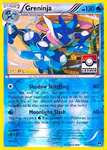 Greninja Pokemon League 1st Place