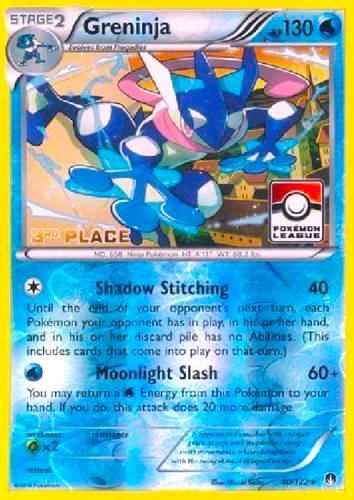 Greninja Pokemon League 3rd Place